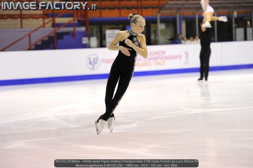 2013-02-28 Milano - World Junior Figure Skating Championships 0158 Giulia Foresti-Leo Luca Sforza ITA
